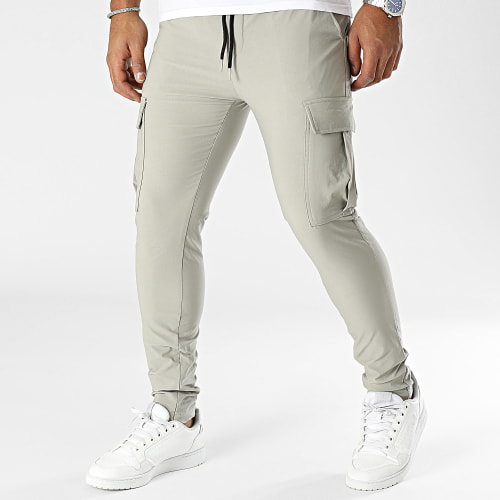 Pantalon Cargo Gris