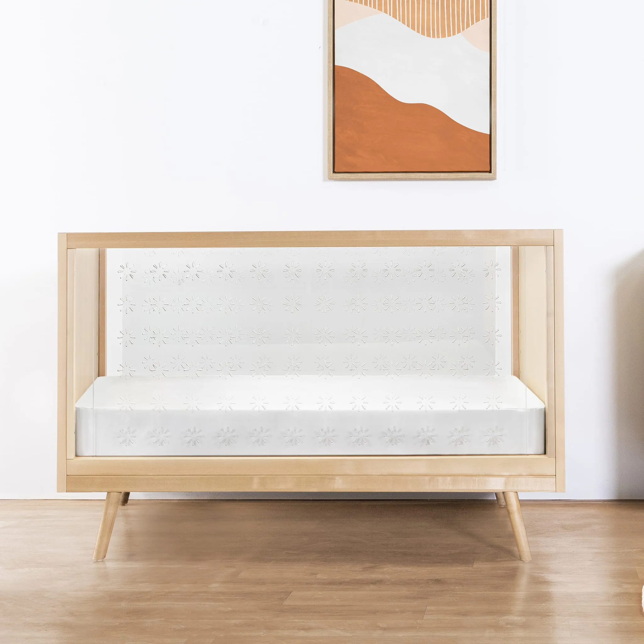 Babyletto Couchette Transparente Nifty - Acrylique  Bouleaux Naturel