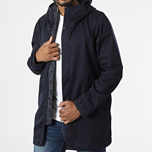 Veste Zippée Capuche KL-2009 Bleu Marine
