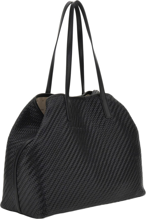 GUESS VIKKY II LARGE 2 IN 1 TOTE Black