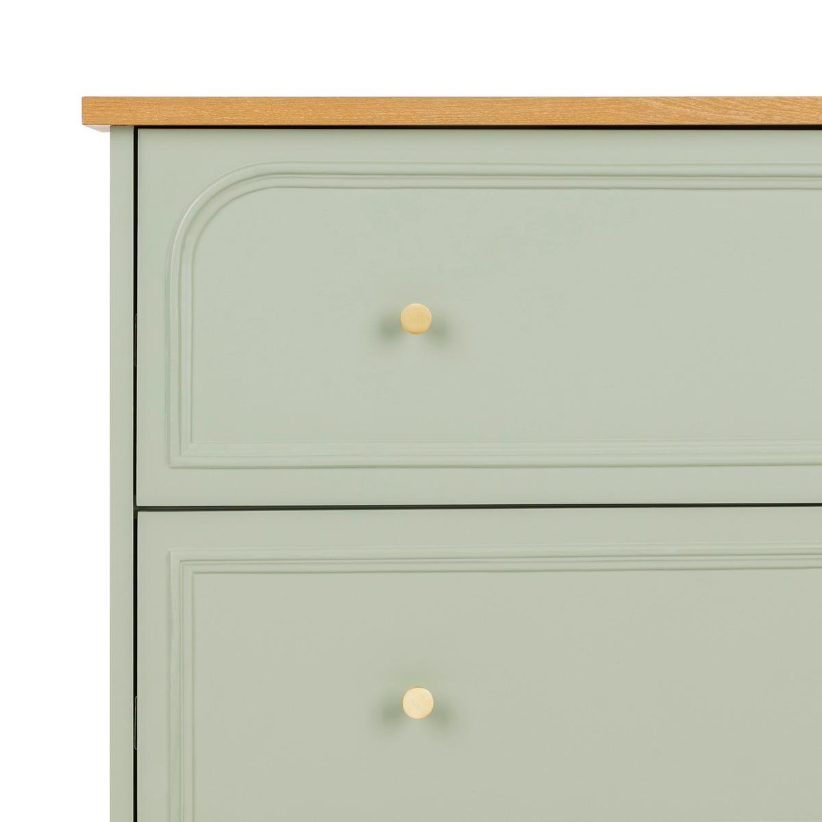 COMMODE 3 TIROIRS MOHEA CELADON