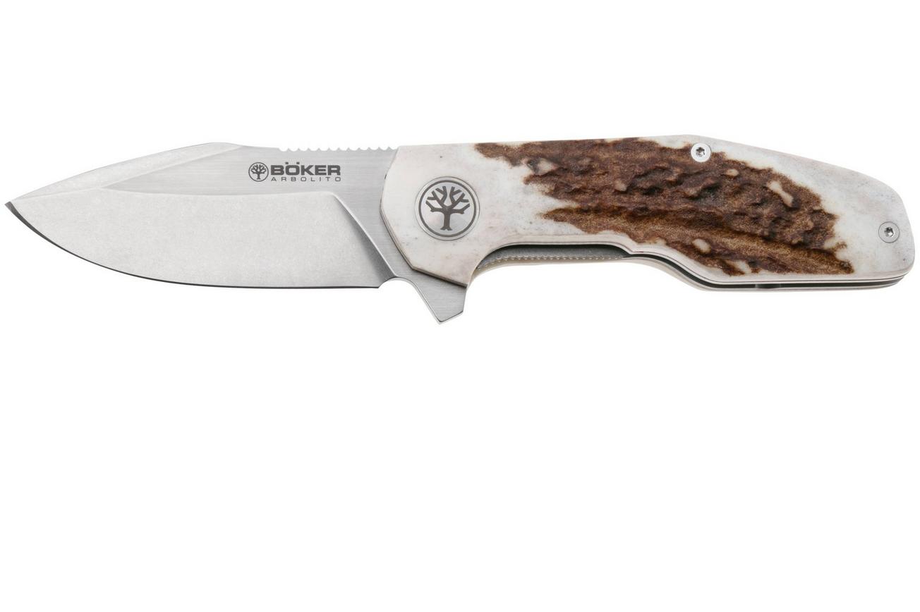 Böker Arbolito Heroína Stag 01BA3710H, zakmes