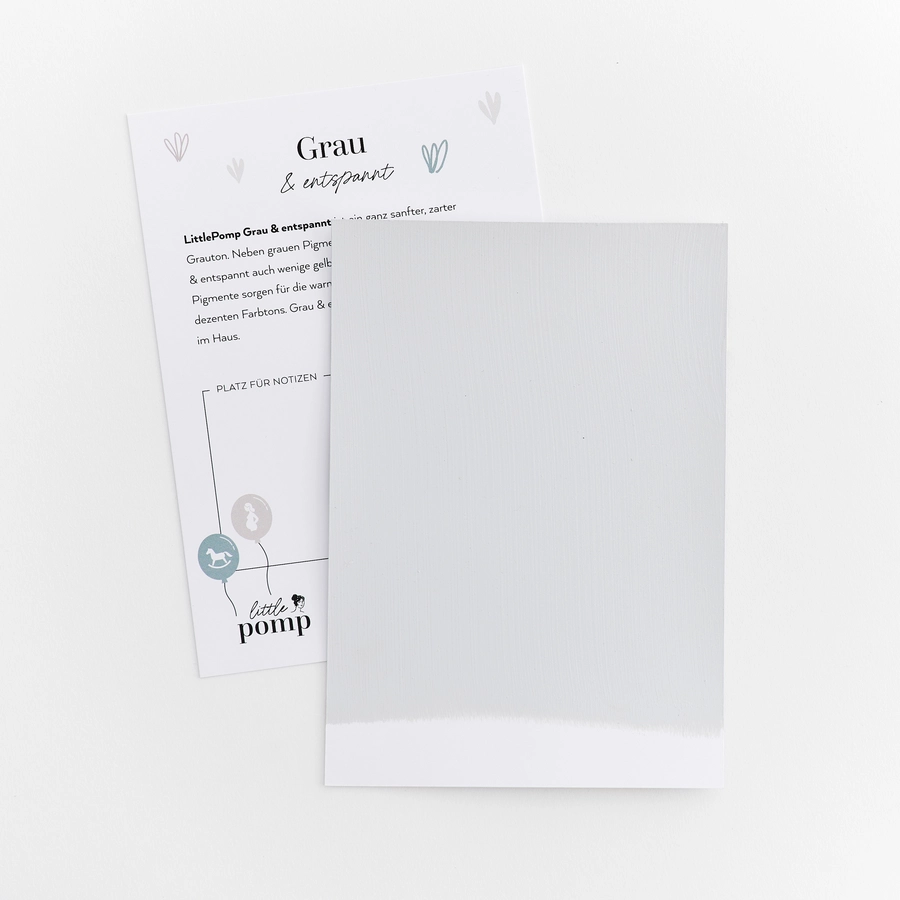 LittlePomp Kreidelack Grau & Entspannt 750 ml
