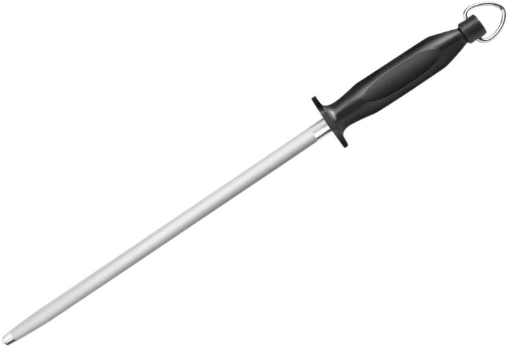 Lion Sabatier Strygestål rundt, stål/sort L30cm Stål/sort