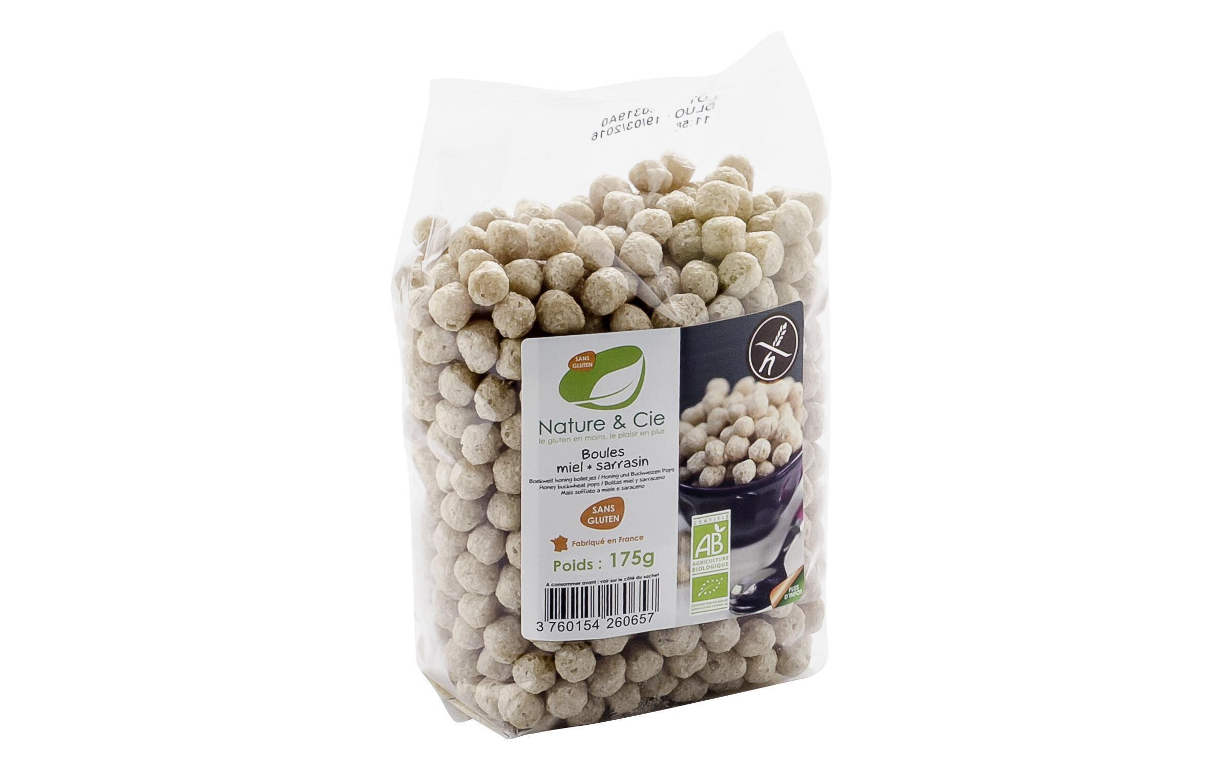 Bio Buchweizen-Honig Pops glutenfrei 175 gGlutenfreie Frühstückscerealien