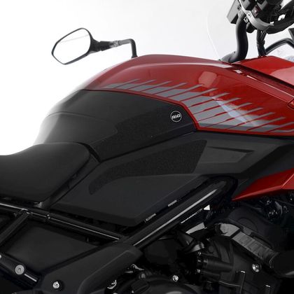 Grip de réservoir R&G Racing Kit 4 pièces - noir