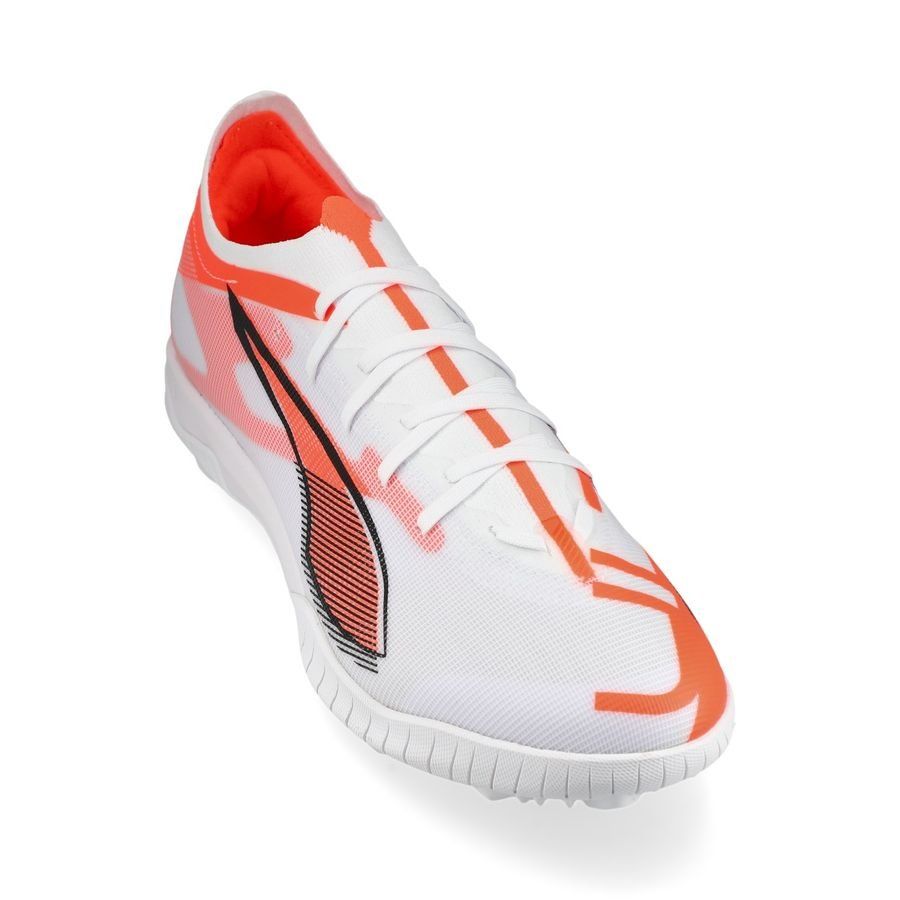 PUMA Ultra 5 Match TT Unlimited - Blanc/Noir/Glowing Red