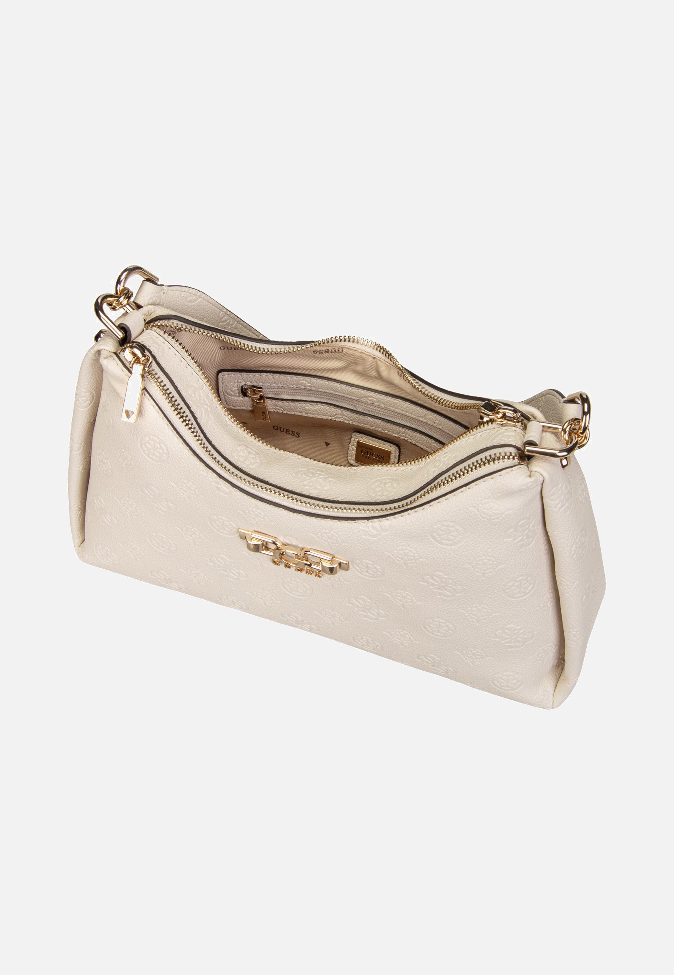 Anise Double Zip 16180 Stone Logo - Umhängetasche