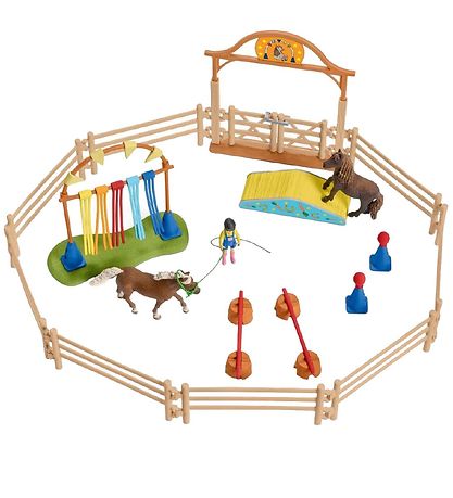 Schleich Farm WoRød - Agilitytr?ning 42481