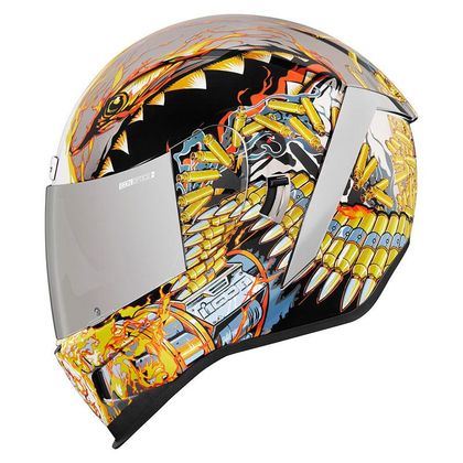 Casque Icon AIRFORM - WARTHOG - Gris