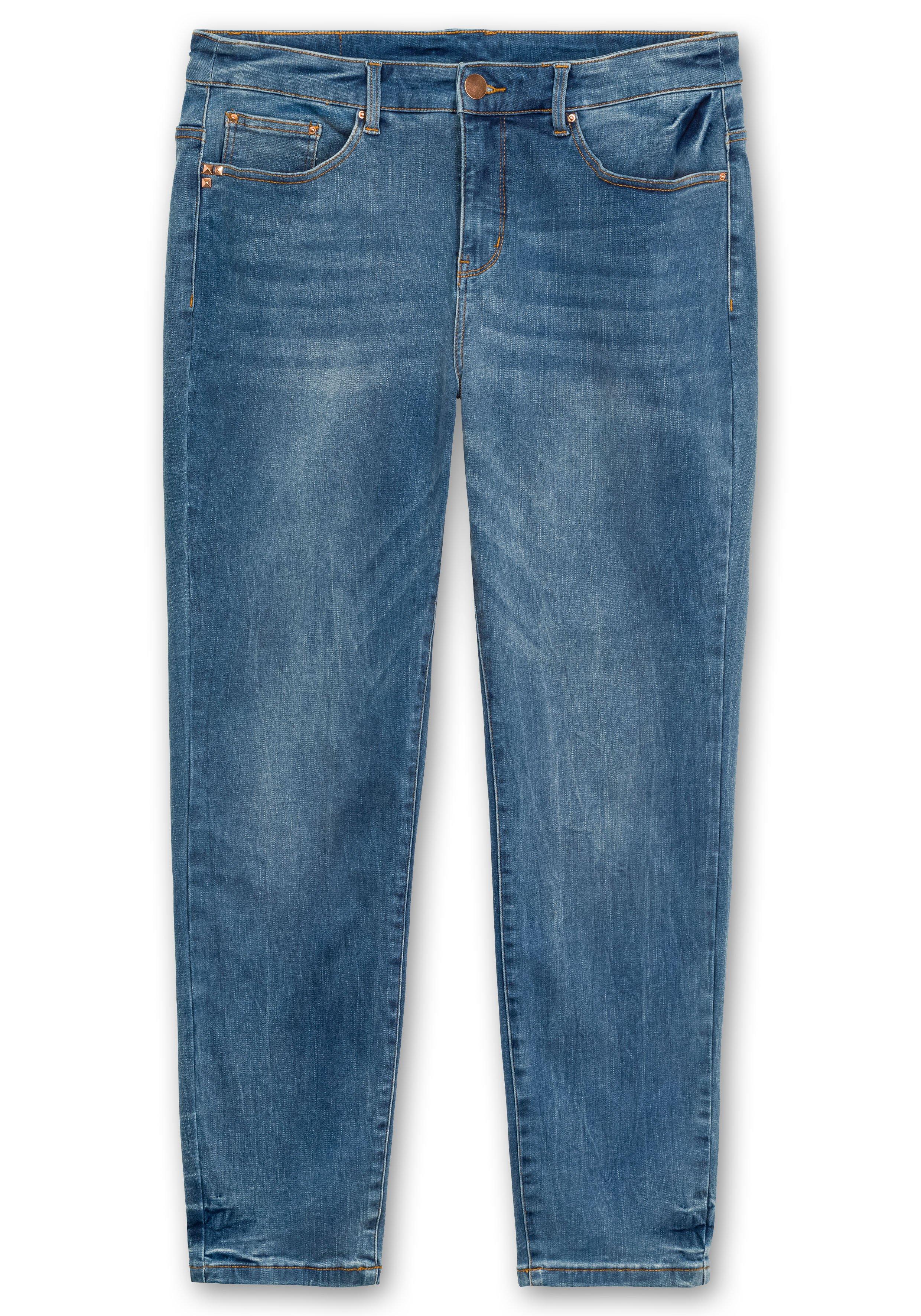 Skinny Stretch-Jeans mit Bodyforming-Effekt