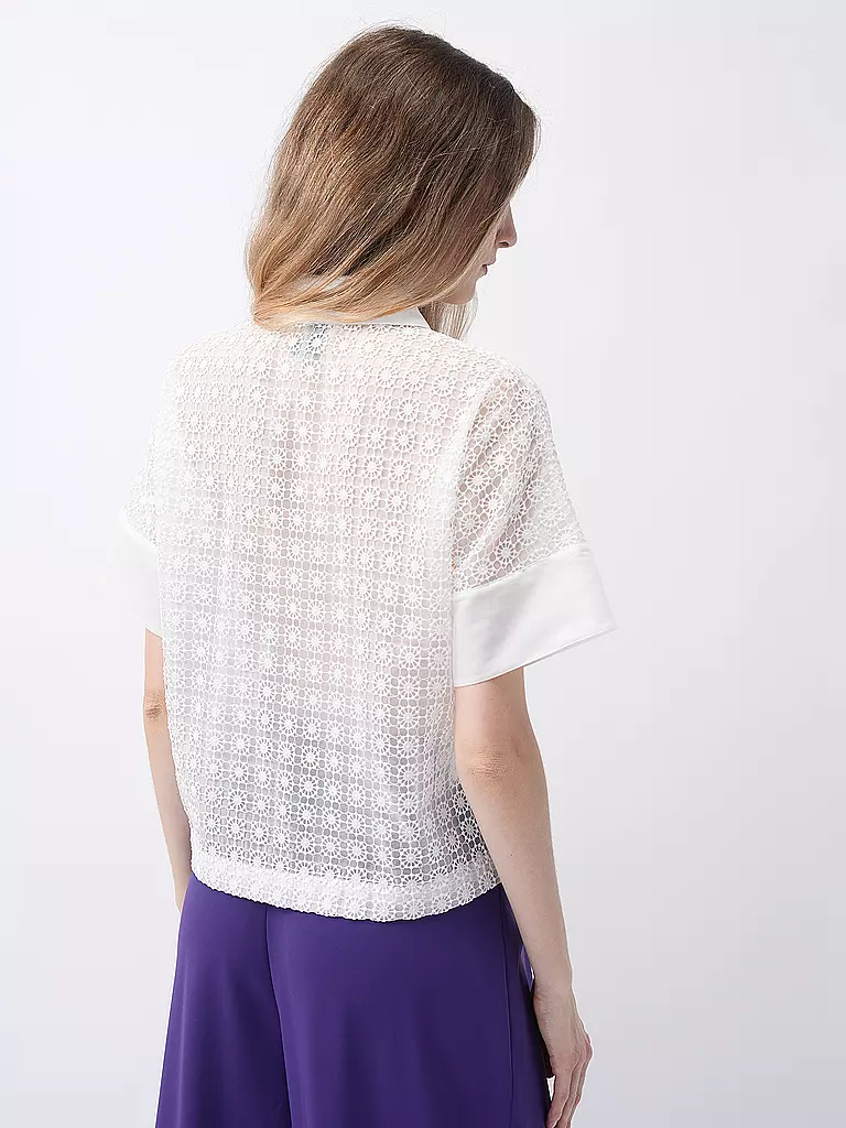MARC CAIN Bluse weiss