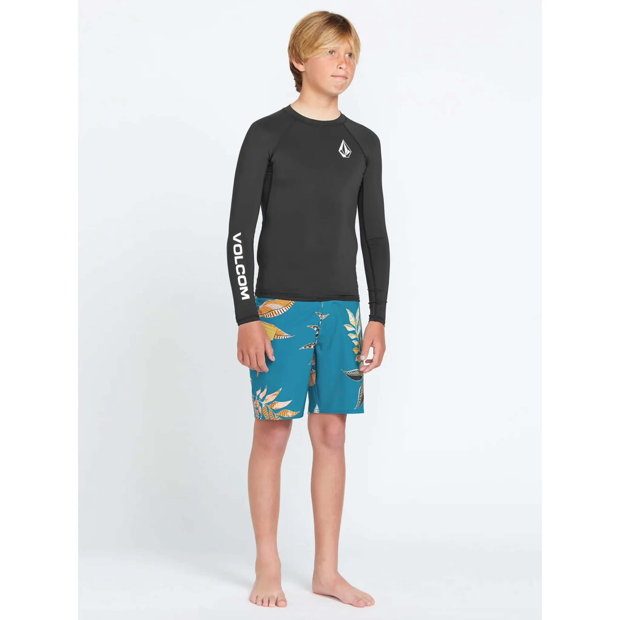 Volcom T-shirt Maillot Lido 8-16ans