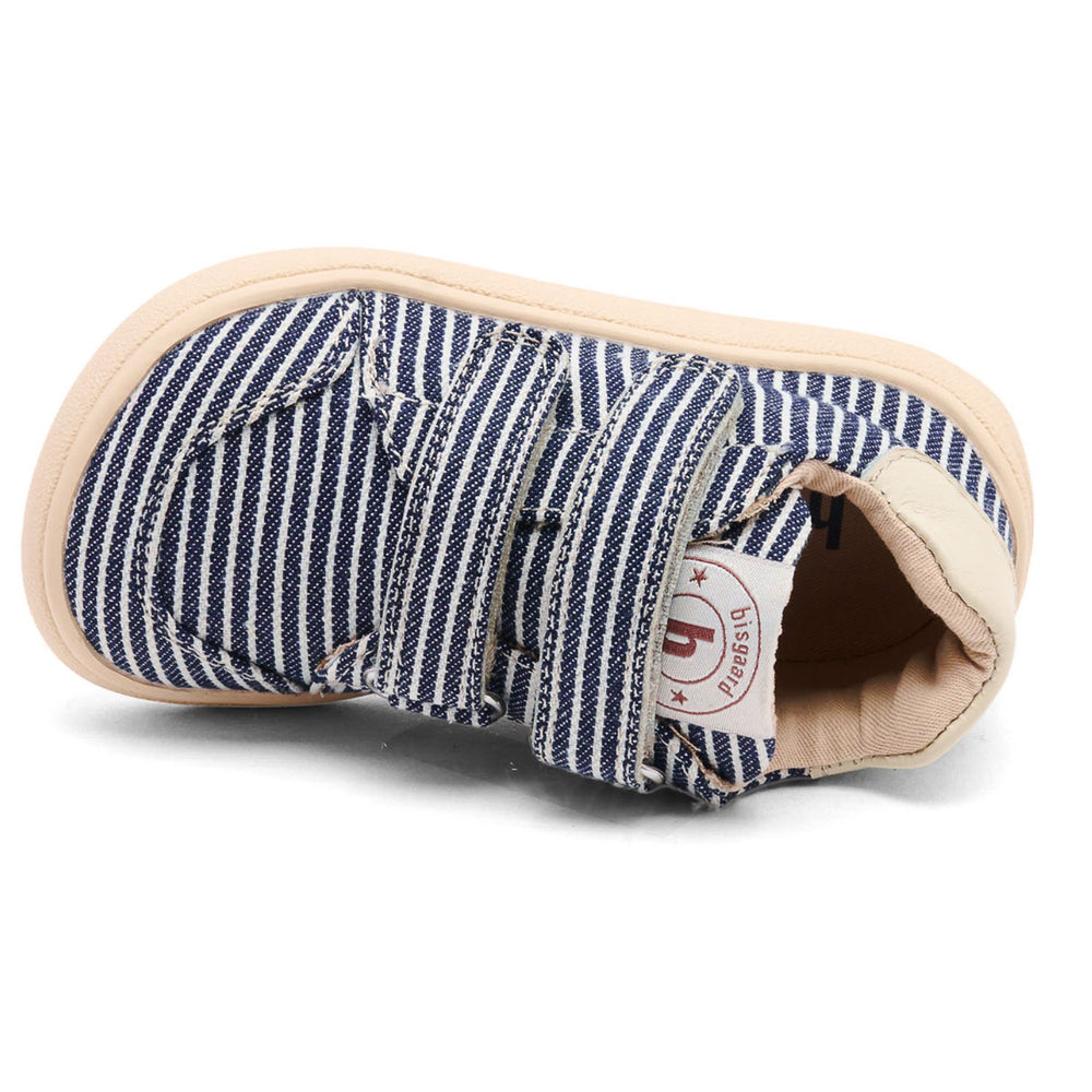 Køb Bisgaard Navy Barefoot Skipper First Step Sko