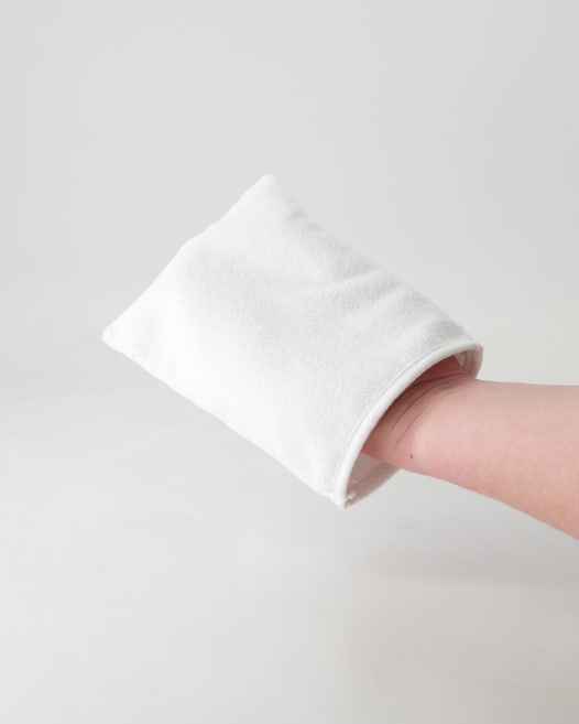 Collonil Mikrofaser-Handschuh Pflegeprodukt in Weiß