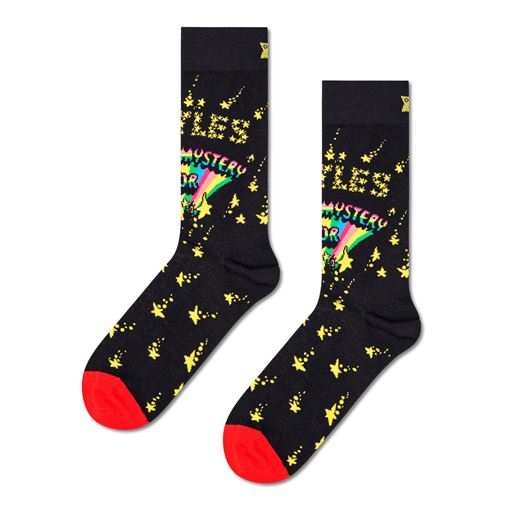 Happy Socks Beatles Magical Mystery Tour Strømper, Black, 41-46