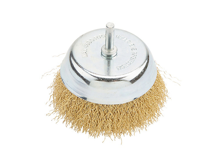 Brosse creuse acier pour perceuse Universal 100 mm