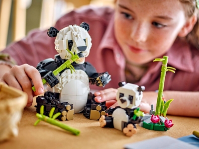 LEGO Wilde dieren: pandafamilie (31165)
