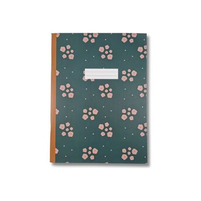 Blue Art Mr&Mrs Clynk Lilla - Carnet de notes 16,5 x 22 cm - ligné - 64 pages - mini fleurs