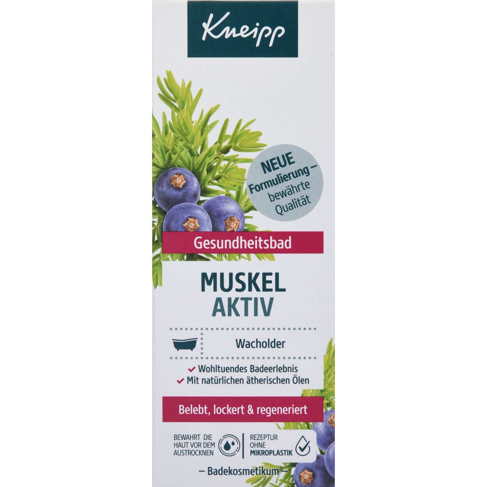 Kneipp Gesundheitsbad Muskel Aktiv Wacholder 100 ml