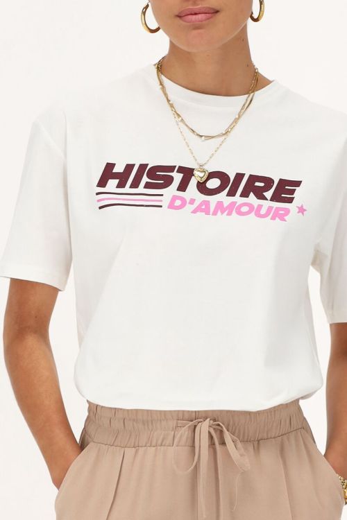 Wit T-shirt 