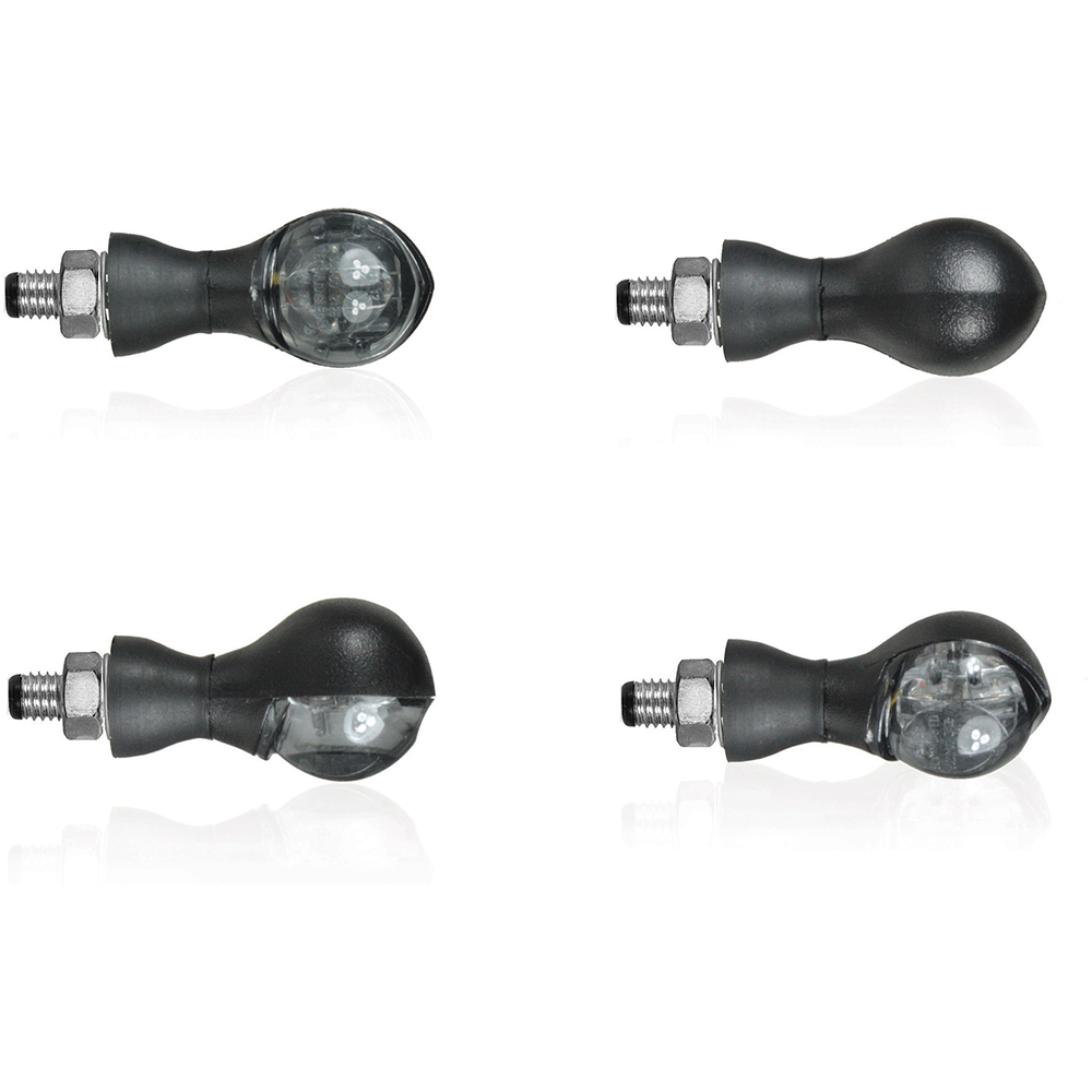 Chaft - Clignotants LED Ball Noir / Fumé