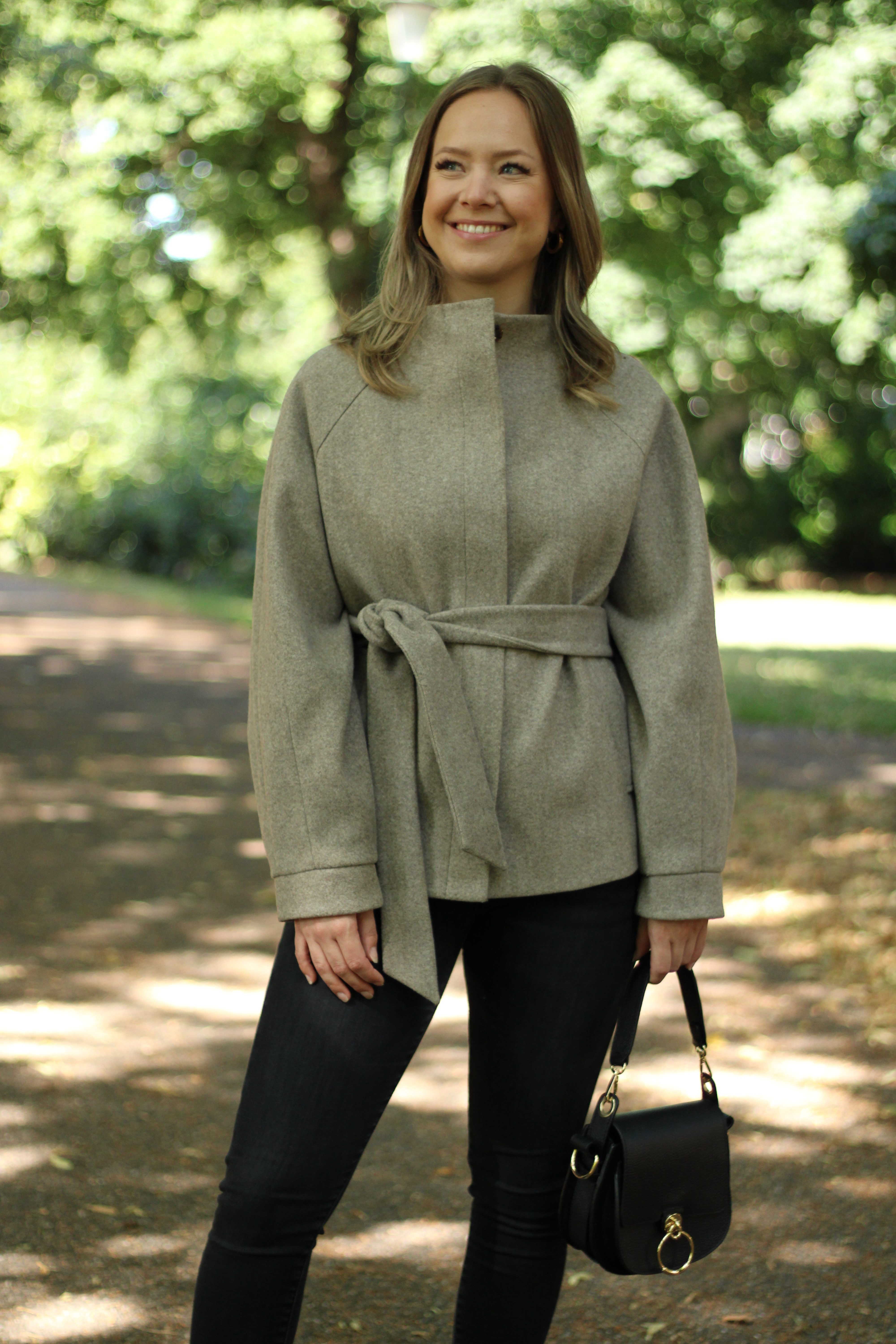 Rino & Pelle - Cornelia Short Coat With Collar - Toffee Melange