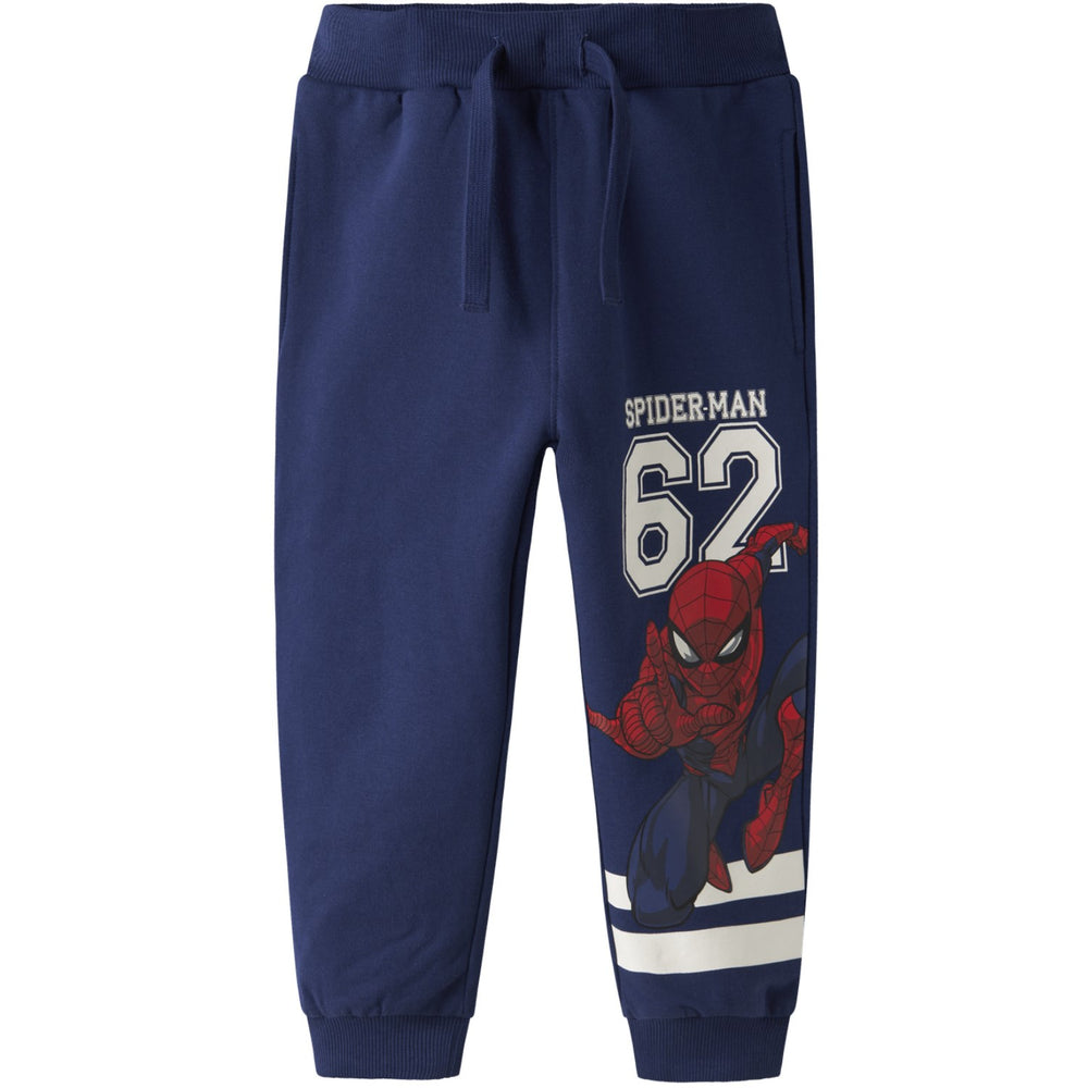 Køb Name It Blueprint Nmmadam Spider Nreg Sweat Bukser Bru Mar