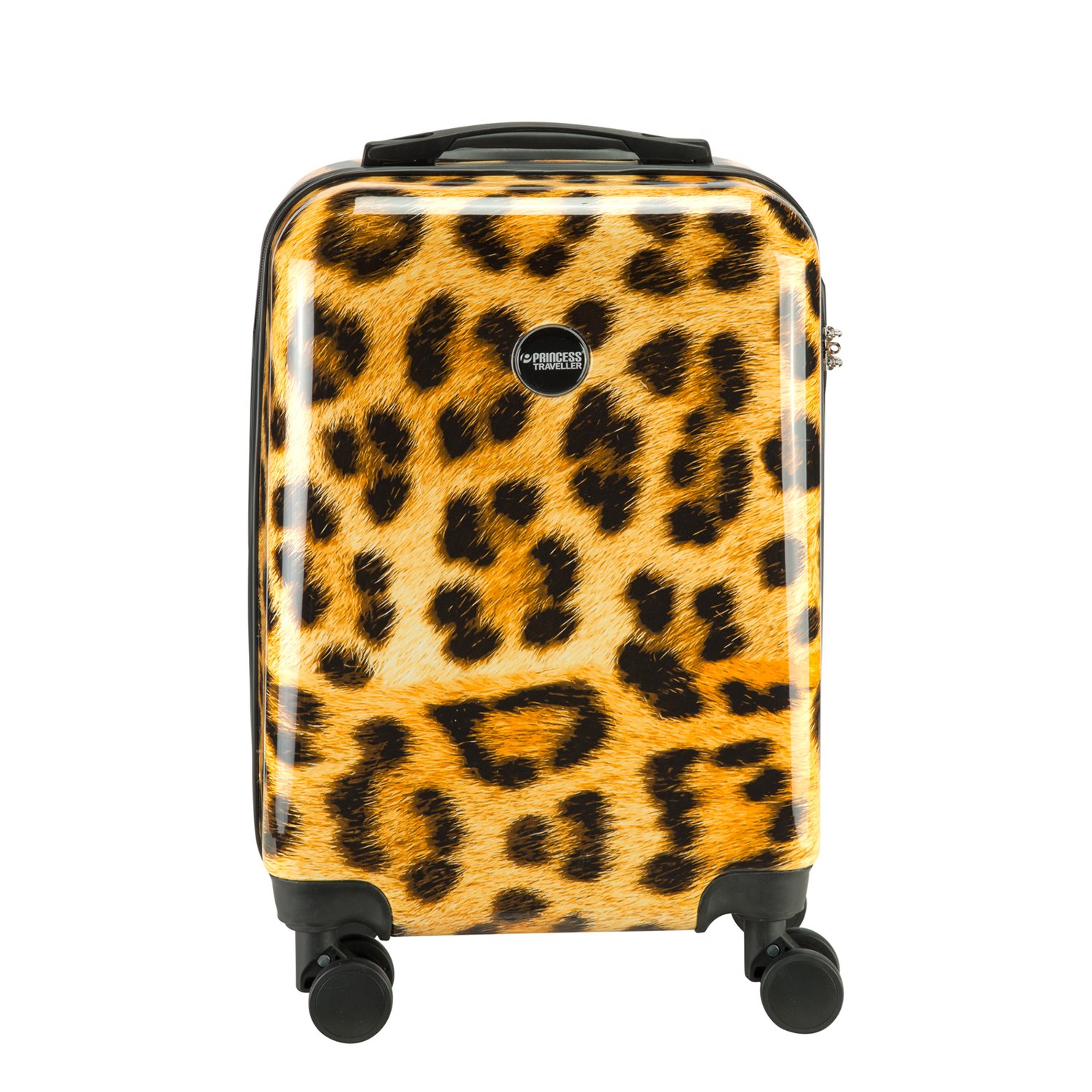 Princess Traveller Animal Print Cabin Trolley leopard II