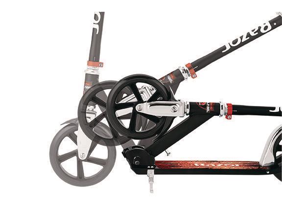 Razor Scooter A5 Lux Scooter Black Label 23 l Klappbarer Scooter