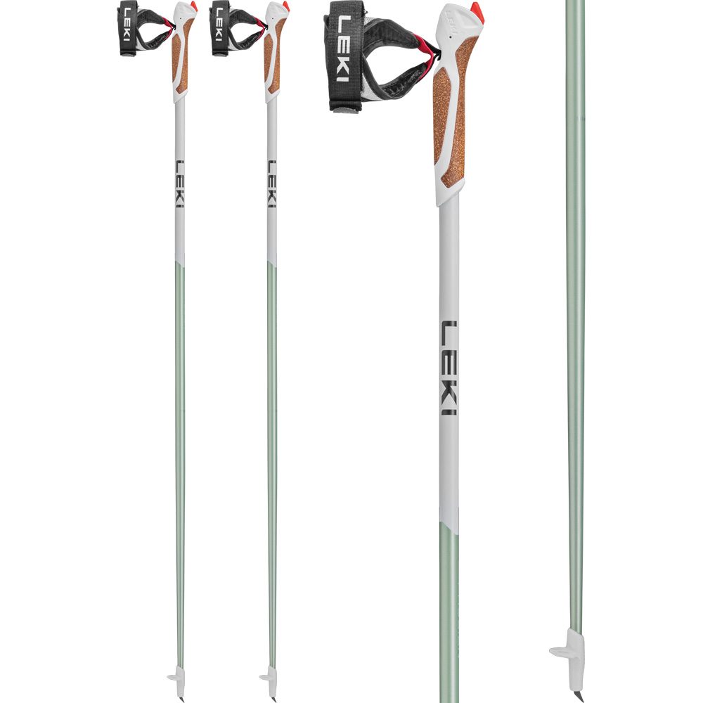 LEKI Passion Nordic Walking Stöcke grün