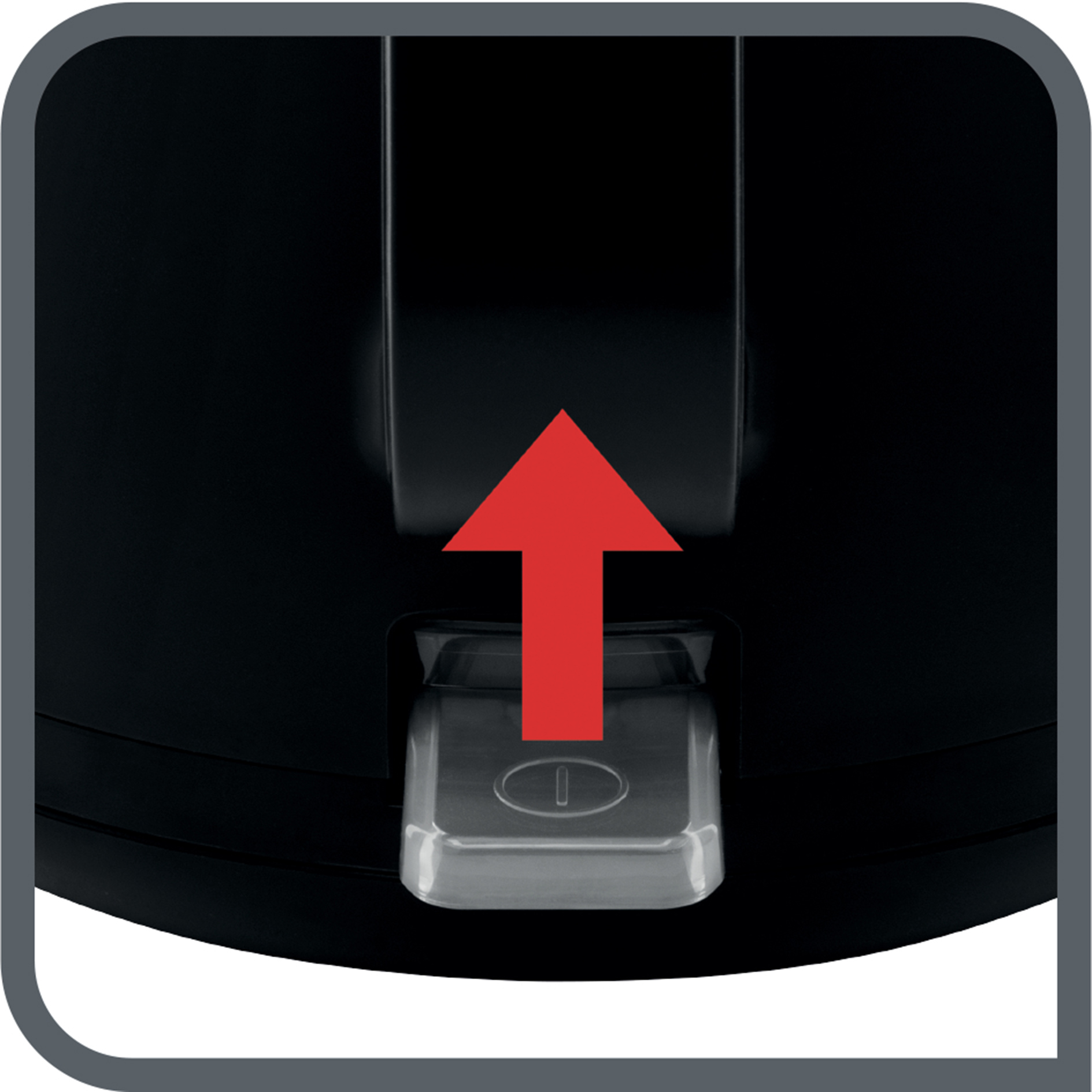 TEFAL Wasserkocher KO2008 - schwarz - 1,7 Liter
