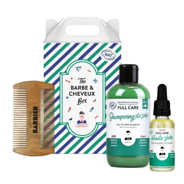 The Barbe et Cheveux Box coffret MONSIEUR BARBIER
