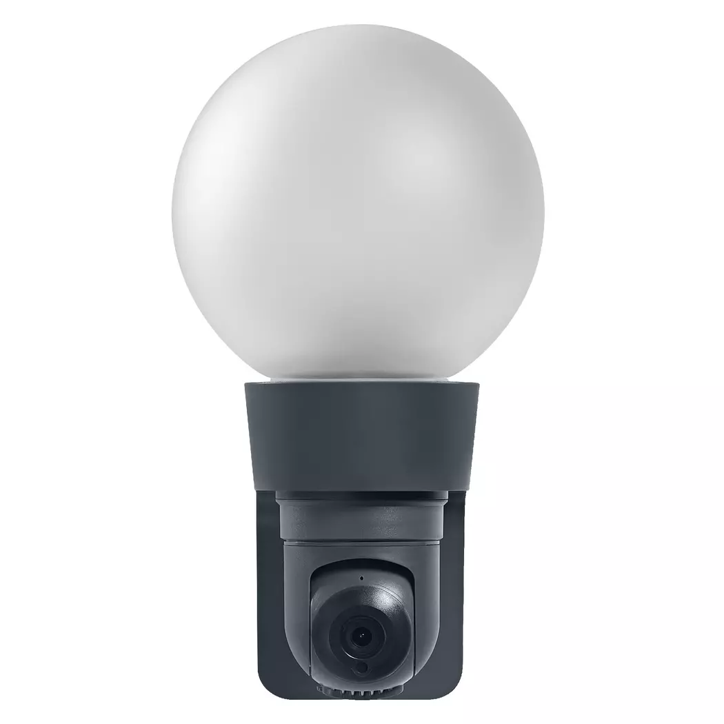 LED-Außenwandkameraleuchte Globe