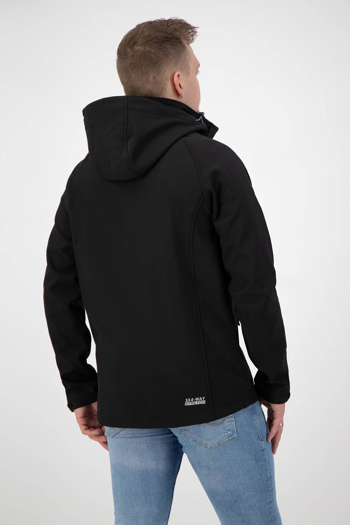 Kjelvik outdoor jas Kevan zwart