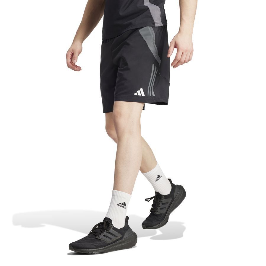 adidas Short d'Entraînement Tiro 24 - Noir/Blanc
