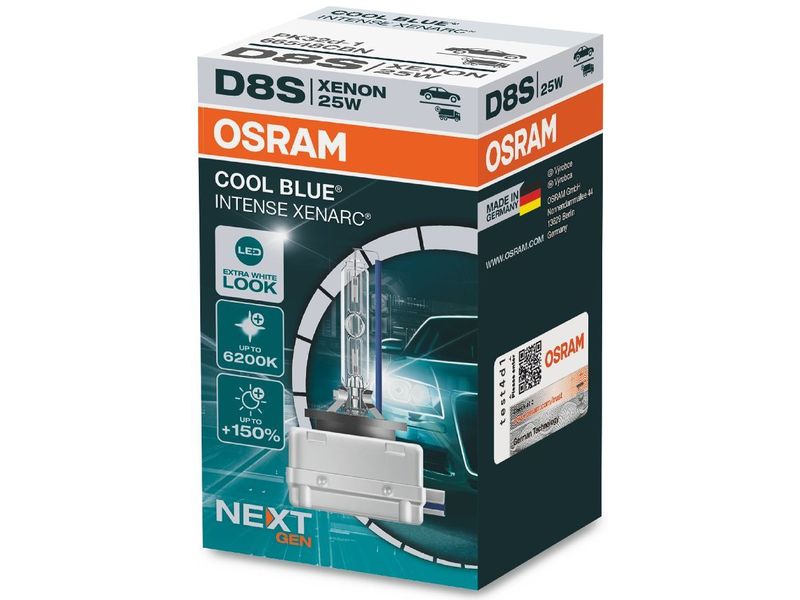 OSRAM Glühlampen D8S XENARC CBN 25W PK32d-1 LKW/PKW Auto-Glühbirne