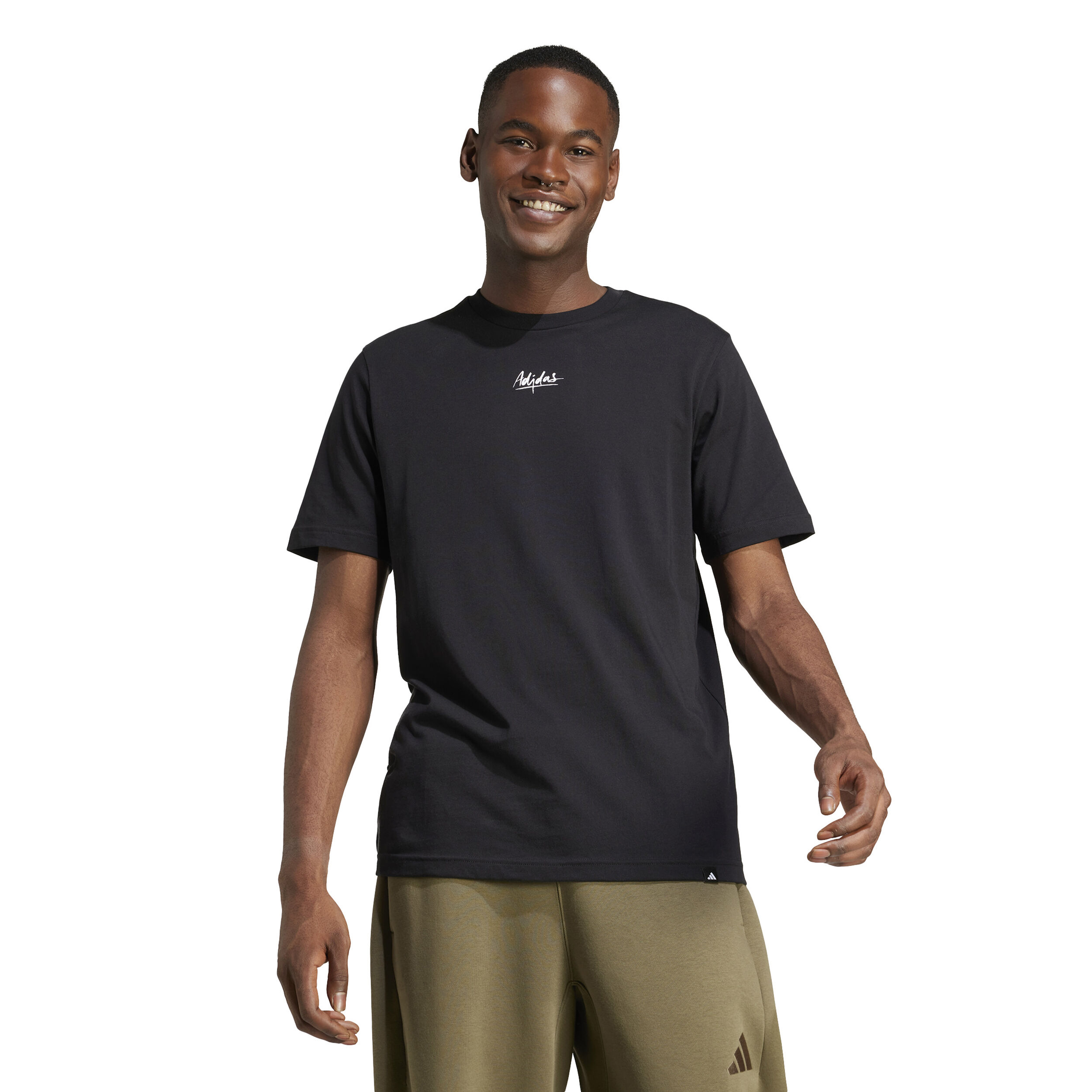 adidas Lemon T-shirt Hommes - Noir , Multicouleur
