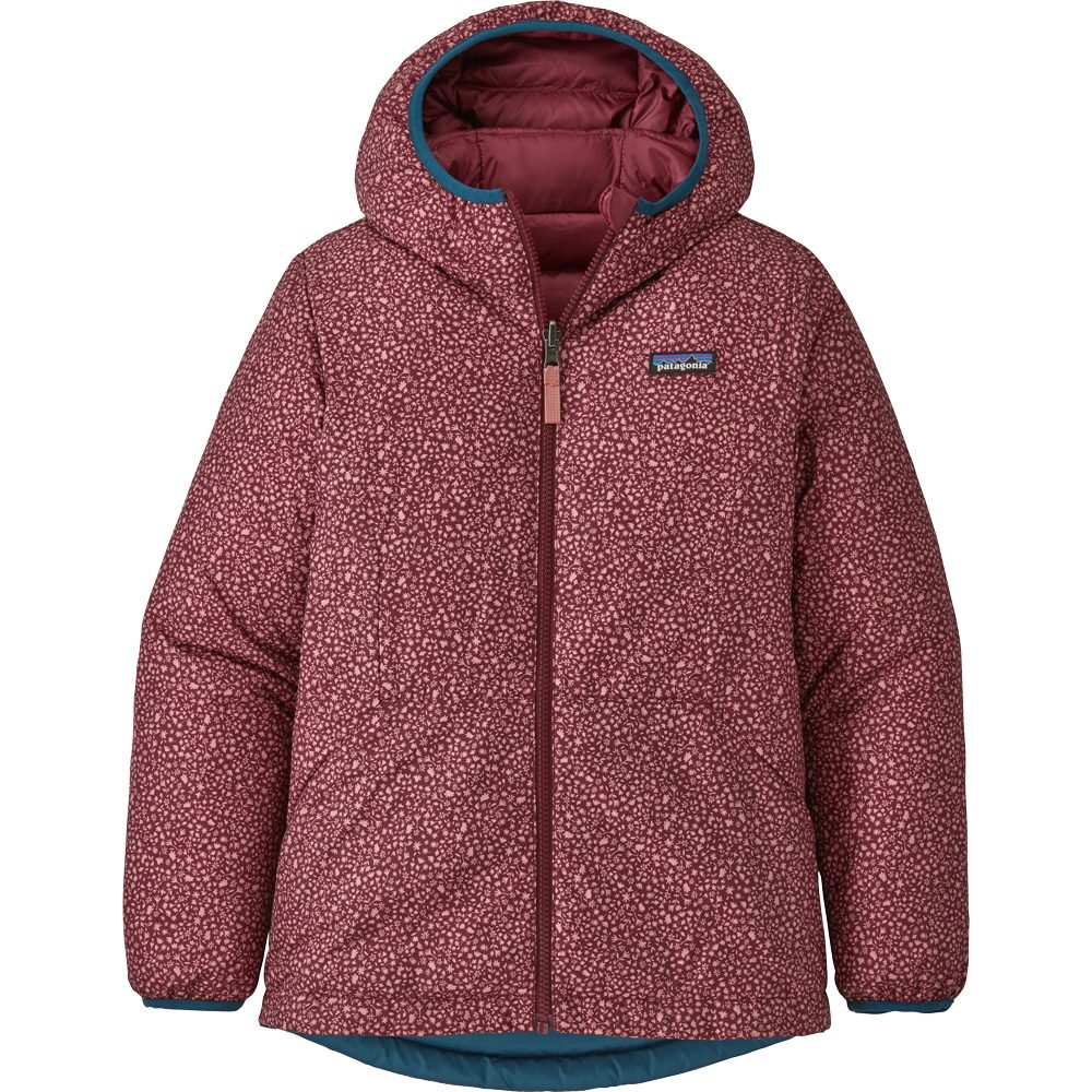 Patagonia Reversible Down Isolationsjacke Mädchen chicory red