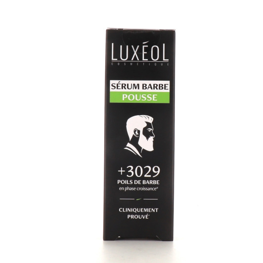 Sérum pousse barbe Luxéol - Flacon de 60 ml