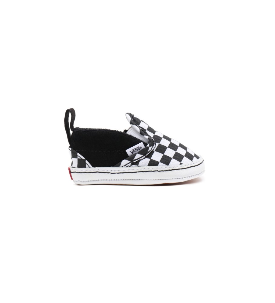 Vans Zapatillas Slip-On V Crib branco, negro