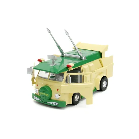 Jada Turtles Party Wagon 1:24 mit Donatello Figur