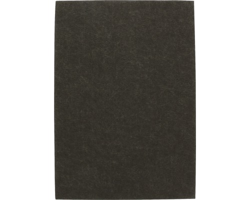 Tarrox viltglijders 210x297x6 mm vierkant bruin 1 stuk zelfklevend