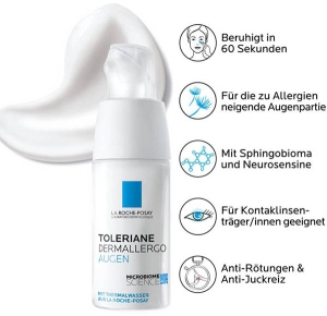 LA ROCHE-POSAY Toleriane Dermallergo Augen AHA