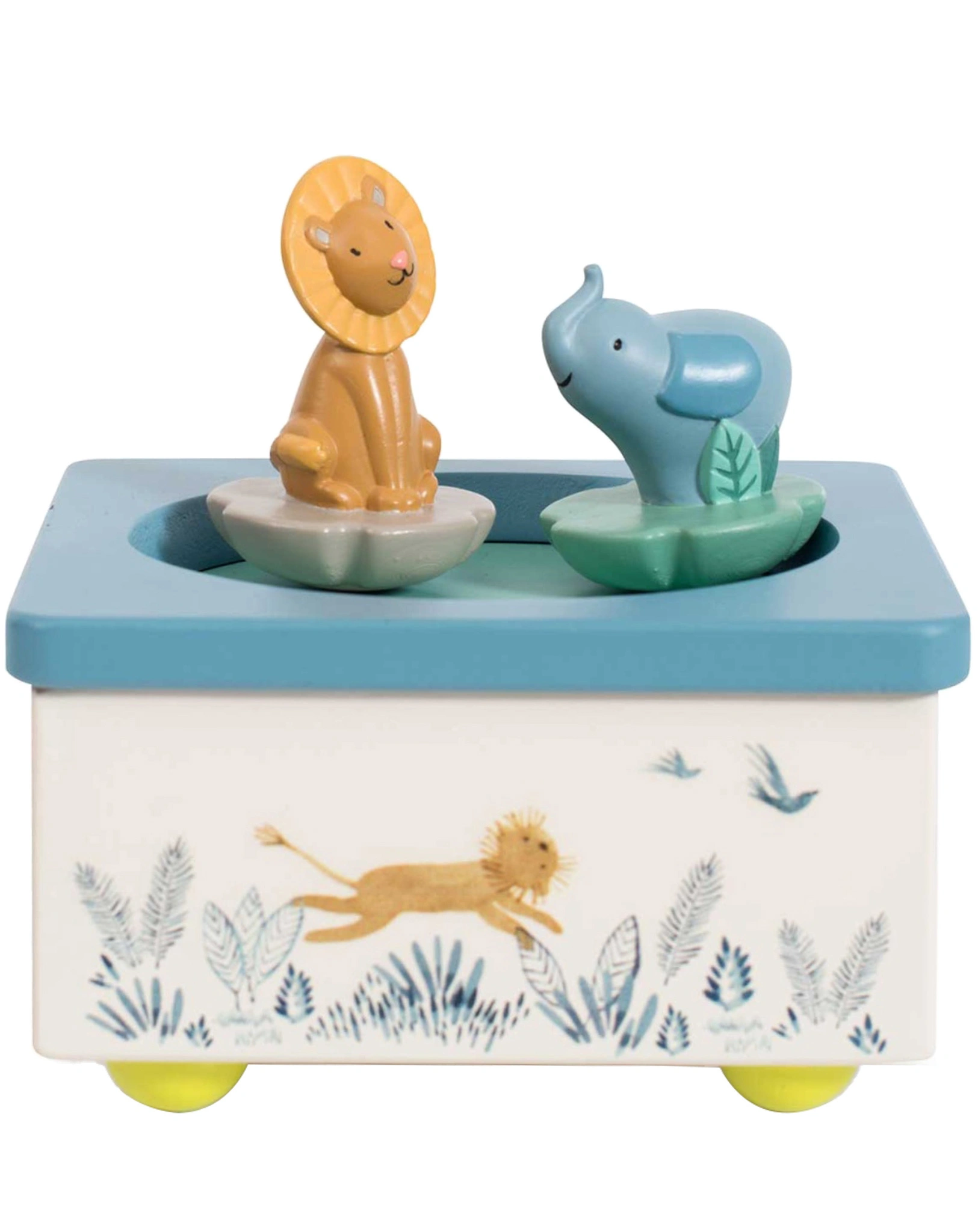 Spieluhr SOUS MON BAOBAB in blau