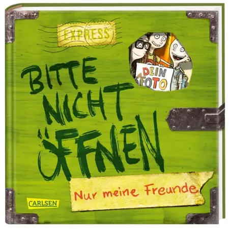 Carlsen Verlag Bitte nicht öffnen: Nur meine Freunde (Freundebuch)