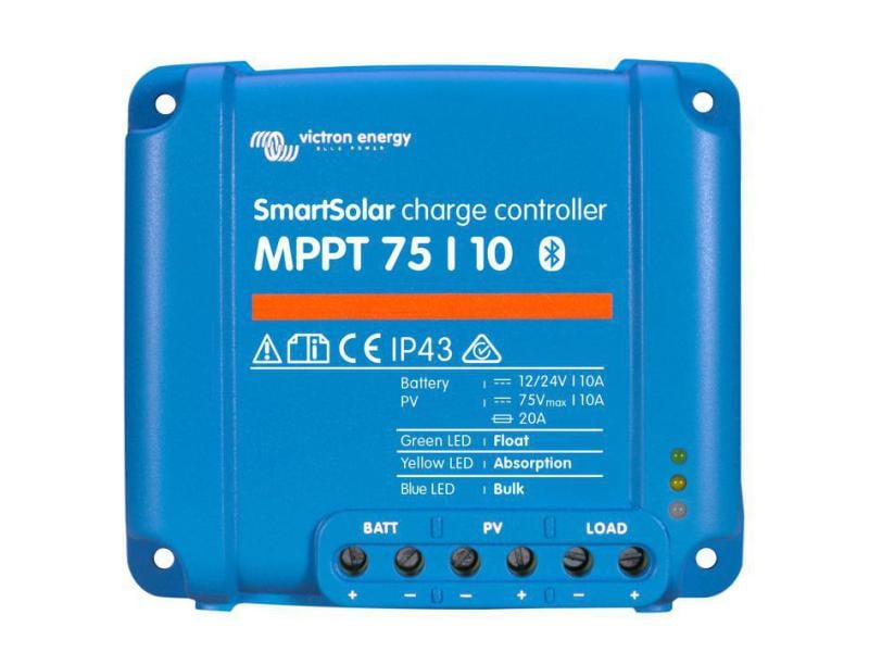 Victron Laderegler SmartSolar MPPT 75/10 Solar-Laderegler mit Bluetooth-Konnektivität