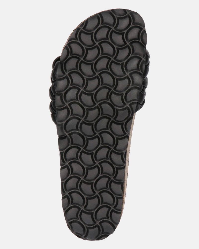 Verbenas Slippers  - zwart