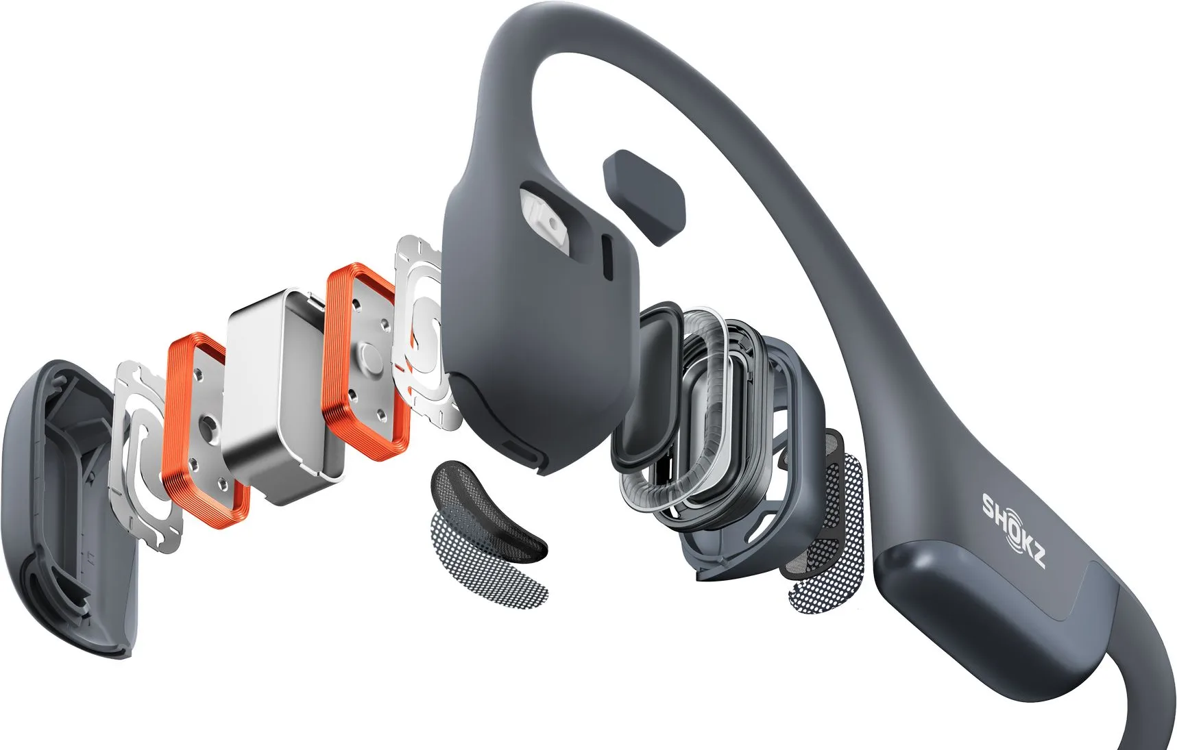 Shokz Open Run Pro 2 Mini Noir Écouteurs Bluetooth