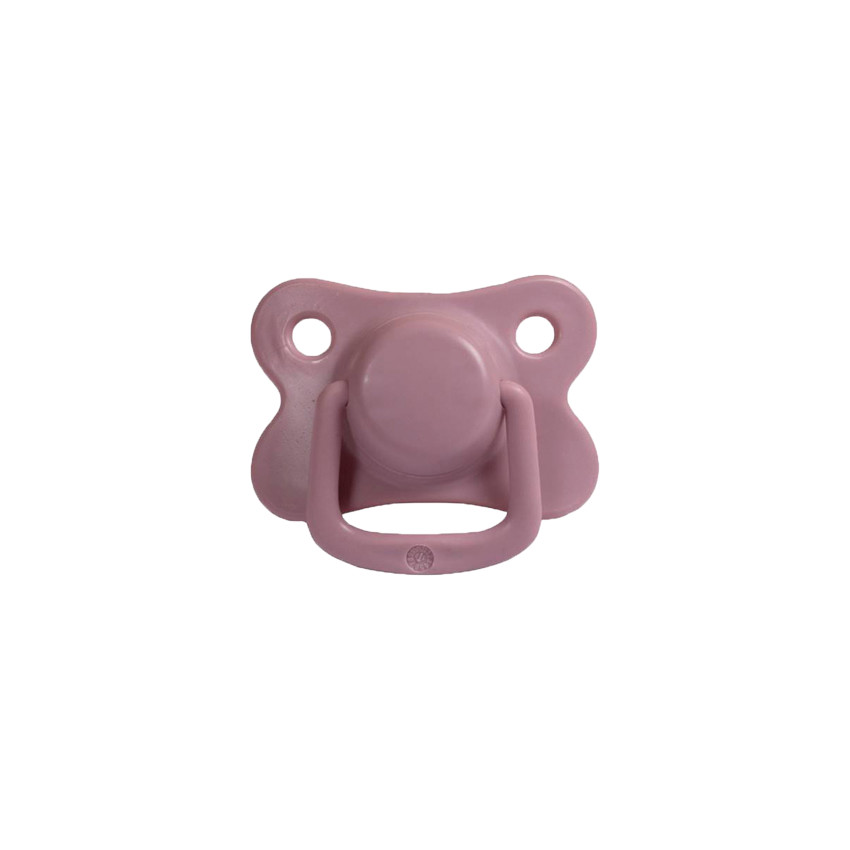 Lot de 2 sucettes en silicone 6M+ - Dusty rose